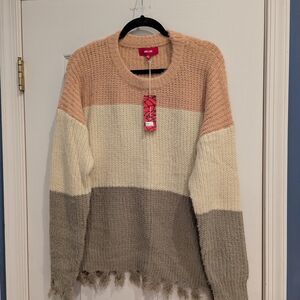 Wild Fable Colorblock Crew Neck Sweater